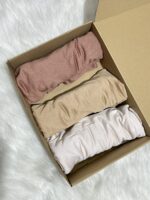 Box foulards crêpe mousseline