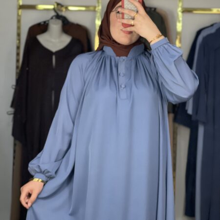 -حجاب ريحان -أزرق سماوي