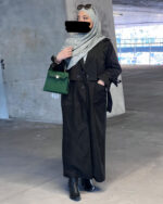 Trench Abaya -Noir-