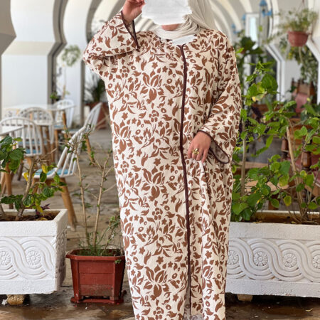 Robe Harmonie -Marron-