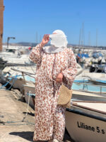 Robe Harmonie -Marron-