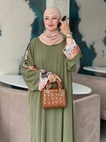 - عباية روضة - أخضر