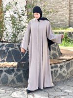 - عباية هبة -رمادي