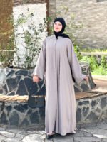 - عباية هبة -رمادي