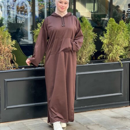 sweatshirt maxi dress