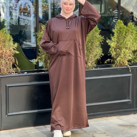 sweatshirt maxi dress