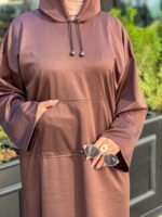 sweatshirt maxi dress