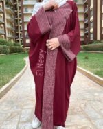 Abaya avec colle