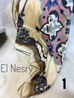 foulard carré en satin