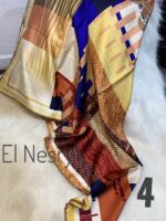 foulard carré en satin