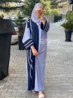 Abaya Noor- bleu-