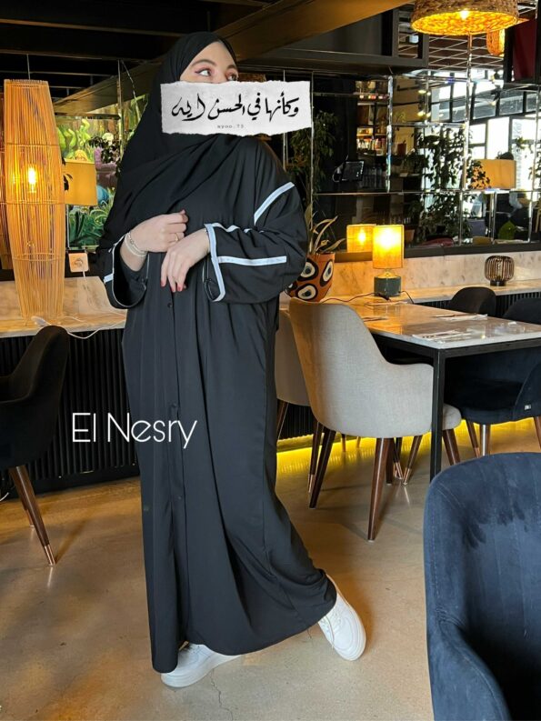 Abaya Chic -noir-
