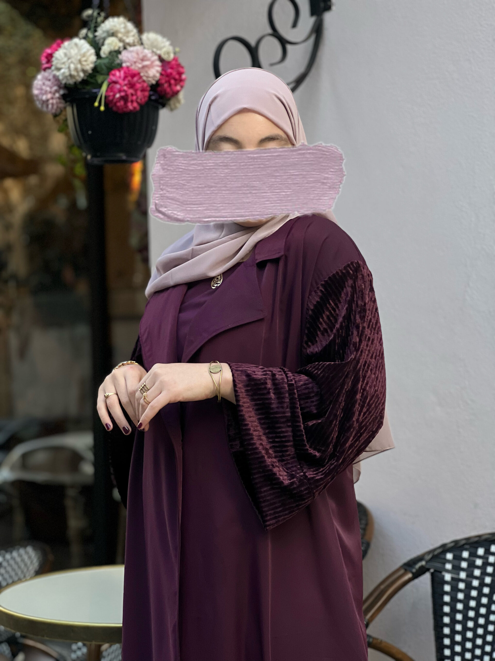 Classy Velour Abaya Classy Velour Abaya