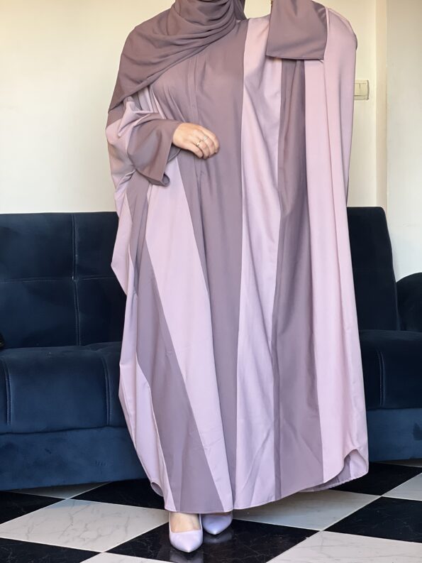 abaya finesse -Mauve-