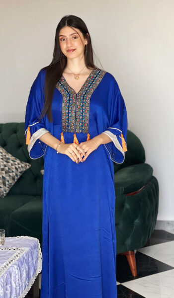 -جبة العيد -أزرق