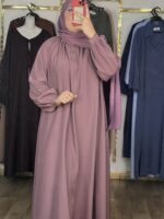 -حجاب ريحان - وردي قاتم