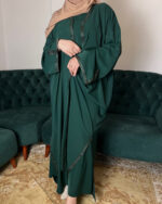 Caftan Abaya -Vert-