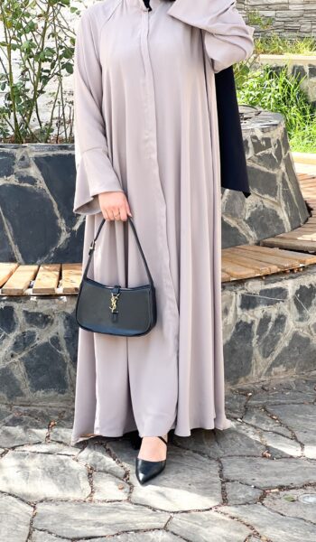 - عباية هبة -رمادي