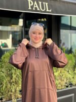 sweatshirt maxi dress