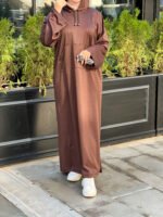 sweatshirt maxi dress