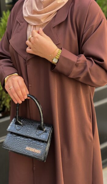 Abaya blazer mocha